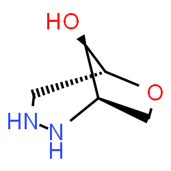 6-Oxa-2,3-diazabicyclo[3.2.1]octan-8-ol,syn-(9CI) Structure