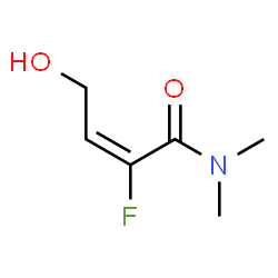 2-Butenamide,2-fluoro-4-hydroxy-N,N-dimethyl-,(E)-(9CI) Structure