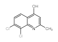 7,8-DICHLORO-2-METHYLQUINOLIN-4(1H)-ONE Structure