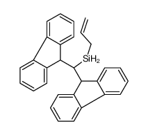 bis(9H-fluoren-9-yl)methyl-prop-2-enylsilane Structure