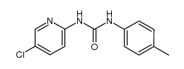 1-(5-chloro-pyridin-2-yl)-3-p-tolyl-urea Structure