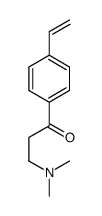 3-(dimethylamino)-1-(4-ethenylphenyl)propan-1-one Structure