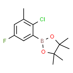 2-Chloro-5-fluoro-3-methylphenylboronic acid pinacol ester picture