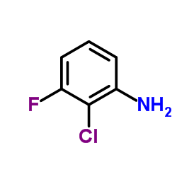 2-氯-3-氟苯胺结构式