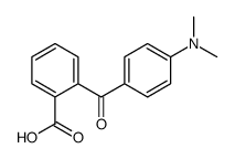 2-[4-(Dimethylamino)benzoyl]benzoic acid Structure