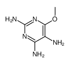 2,4,5-Pyrimidinetriamine,6-methoxy-结构式