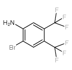 2-bromo-4,5-di(trifluoromethyl)aniline structure