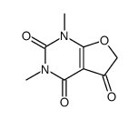 1,3-DIMETHYLFURO[2,3-D]PYRIMIDINE-2,4,5(1H,3H,6H)-TRIONE结构式