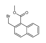 methyl 2-(bromomethyl)naphthalene-1-carboxylate结构式