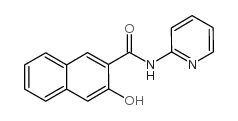 3-羟基-N-2-吡啶-2-萘胺结构式