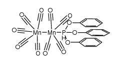 Mn2(CO)9(triphenyl phosphite)结构式