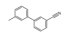 3-(3-cyanophenyl)-1-methylbenzene结构式