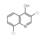 3,8-DICHLOROQUINOLIN-4-OL Structure