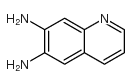 6,7-Quinolinediamine(9CI) structure