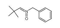 (Z)-N-(2,2-dimethylpropylidene)benzylamine-N-oxide Structure