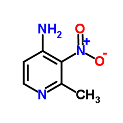 4-Amino-2-methyl-3-nitropyridine Structure