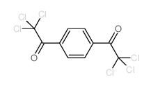 Ethanone, 1,1'-(1,4-phenylene)bis[2,2,2-trichloro- (en) Structure