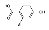 2-Bromo-4-hydroxybenzoicacid Structure
