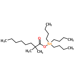 TRIBUTYLTIN NEODECANOATE Structure