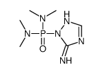 2-[bis(dimethylamino)phosphoryl]-1,2,4-triazol-3-amine结构式