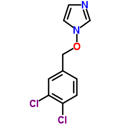1-[(3,4-Dichlorobenzyl)oxy]-1H-imidazole结构式