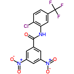 N-[2-Chloro-5-(trifluoromethyl)phenyl]-3,5-dinitrobenzamide picture