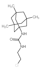 Urea,N-(2-chloroethyl)-N'-(3,5,7-trimethyltricyclo[3.3.1.13,7]dec-1-yl)-结构式
