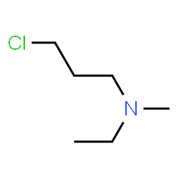 (3-chloropropyl)ethyl(methyl)amine(SALTDATA: HCl) structure