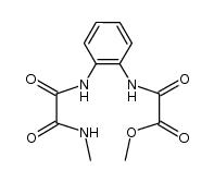 methyl ester of o-phenylene(N′-methyloxamide)(oxamic acid)结构式