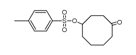 4-tosyloxycyclooctanone Structure