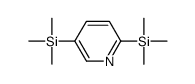 trimethyl-(5-trimethylsilylpyridin-2-yl)silane Structure