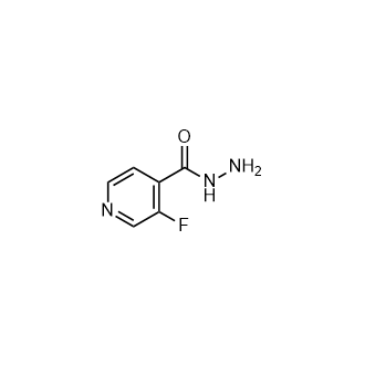 3-Fluoropyridine-4-carbohydrazide Structure