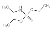 N-diethoxyphosphinothioylethanamine结构式