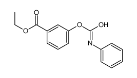 ethyl 3-(phenylcarbamoyloxy)benzoate Structure