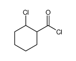 Cyclohexanecarbonyl chloride, 2-chloro- (9CI) structure