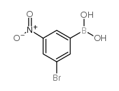 (3-BROMO-5-NITROPHENYL)BORONIC ACID Structure