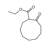 ethyl 2-oxocyclononanecarboxylate结构式
