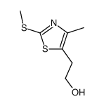 2-(4-methyl-2-methylsulfanyl-thiazol-5-yl)-ethanol Structure