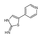 5-(4-吡啶)-2-噻唑胺结构式