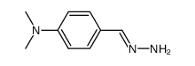 4-N,N-dimethylaminobenzaldehyde hydrazone结构式