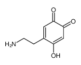 4-(2-Amino-ethyl)-5-hydroxy-[1,2]benzoquinone结构式