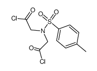 N-Tosyliminodiacetic acid dichloroanhydride Structure