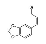 5-[(E)-3-bromoprop-1-enyl]-1,3-benzodioxole Structure