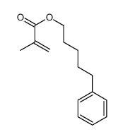 5-phenylpentyl 2-methylprop-2-enoate Structure