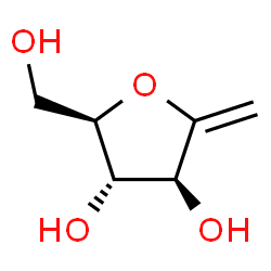 D-arabino-Hex-1-enitol, 2,5-anhydro-1-deoxy- (9CI) Structure