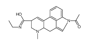 1-Acetyl-9,10-didehydro-N-ethyl-6-methylergoline-8β-carboxamide structure