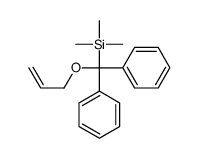 [diphenyl(prop-2-enoxy)methyl]-trimethylsilane结构式