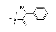 1-phenyl-2-(trimethylsilyl)-2-propen-1-ol结构式