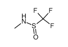 Trifluoro-N-methylmethanesulfinamide结构式