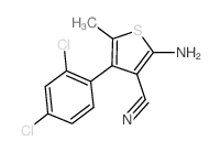 2-Amino-4-(2,4-dichlorophenyl)-5-methylthiophene-3-carbonitrile picture